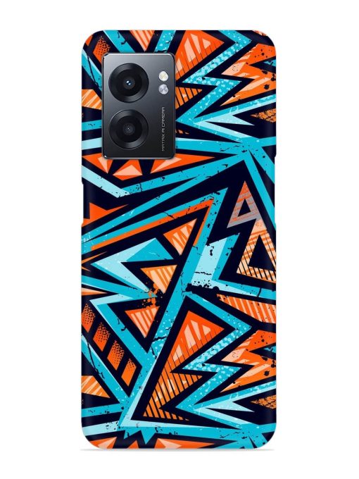 Abstract Seamless Grunge Snap Case for Realme Narzo 50 (5G) Zapvi