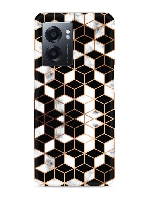 Vector Marble Texture Snap Case for Realme Narzo 50 (5G) Zapvi