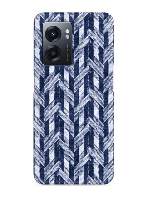 Abstract Herringbone Motif Snap Case for Realme Narzo 50 (5G) Zapvi