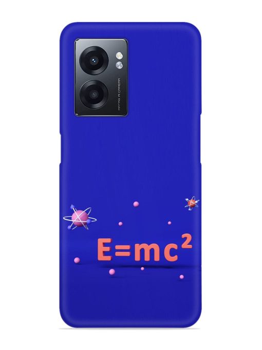 Formula Relativity Equation Snap Case for Realme Narzo 50 (5G)