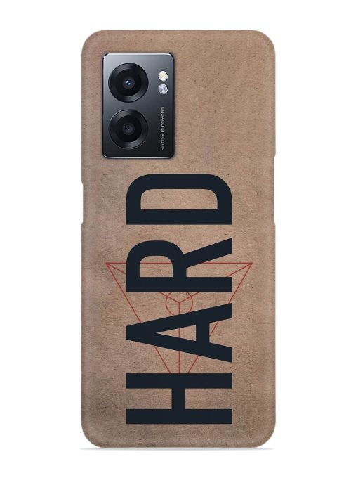 Hard Typo Snap Case for Realme Narzo 50 (5G)