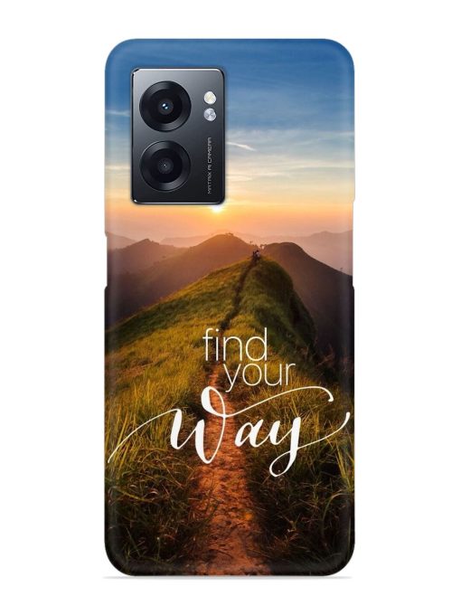 Find Your Way Snap Case for Realme Narzo 50 (5G)