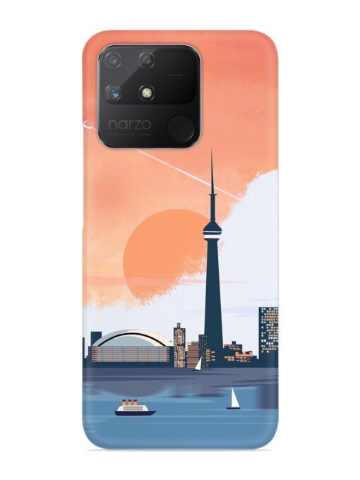 Toronto Canada Snap Case for Realme Narzo 50A Zapvi