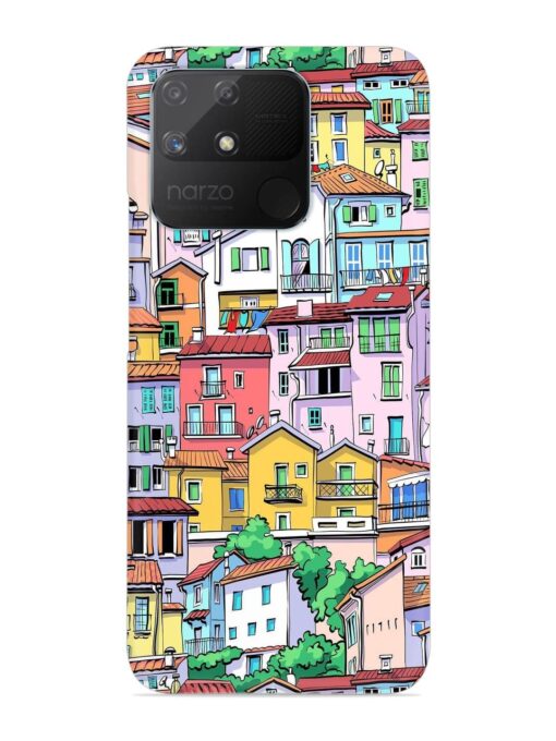 Europe Old Town Snap Case for Realme Narzo 50A