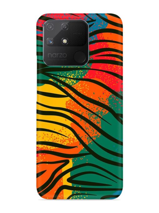 Bright Colorful Snap Case for Realme Narzo 50A