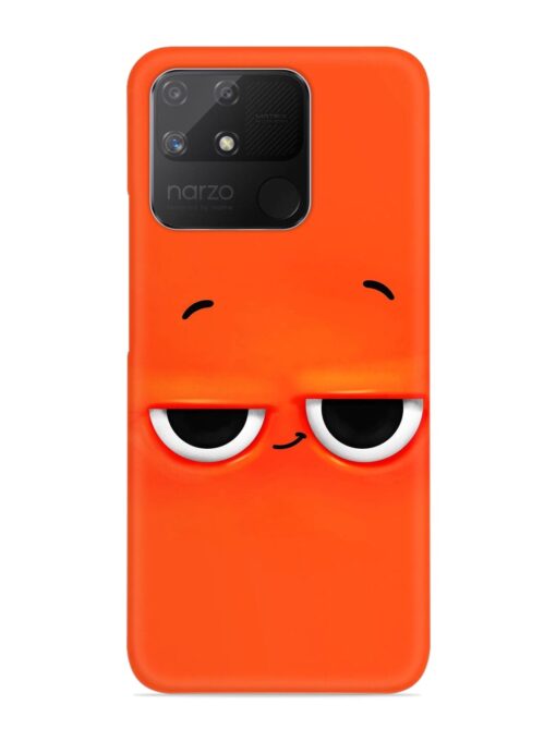 Smiley Face Snap Case for Realme Narzo 50A