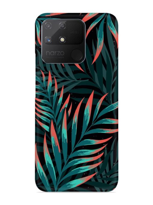 Green Leaf Art Snap Case for Realme Narzo 50A