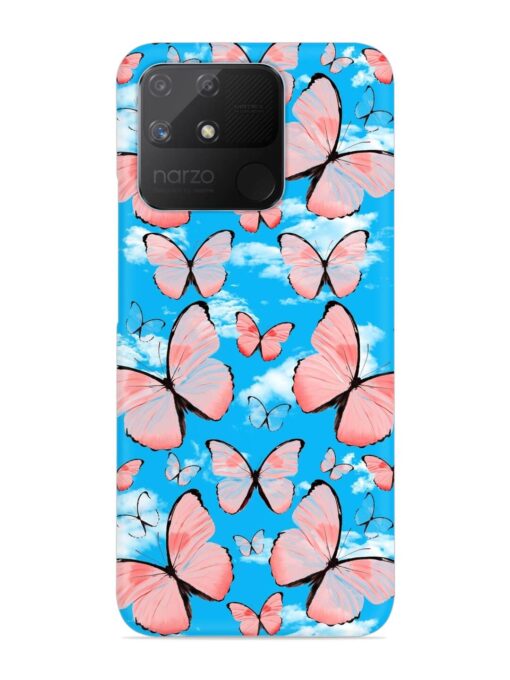 Seamless Pattern Tropical Snap Case for Realme Narzo 50A