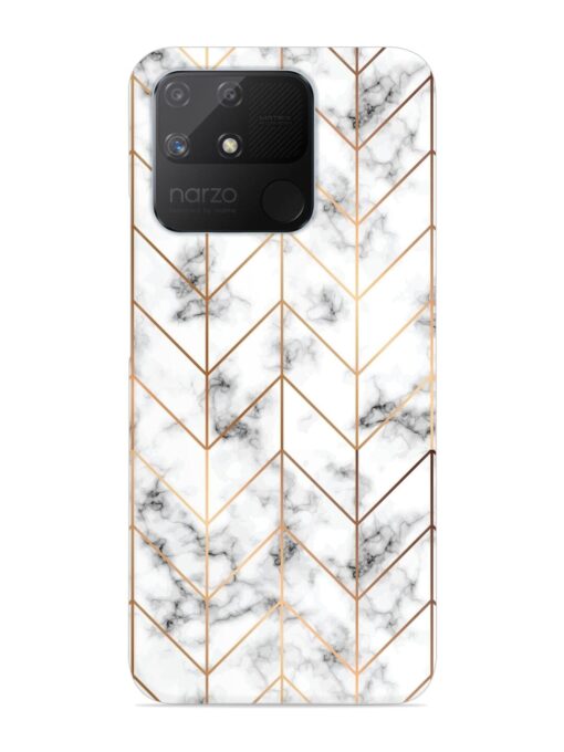 Vector Marble Texture Snap Case for Realme Narzo 50A