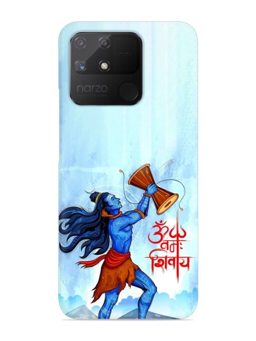 Illustration Lord Shiva Snap Case for Realme Narzo 50A