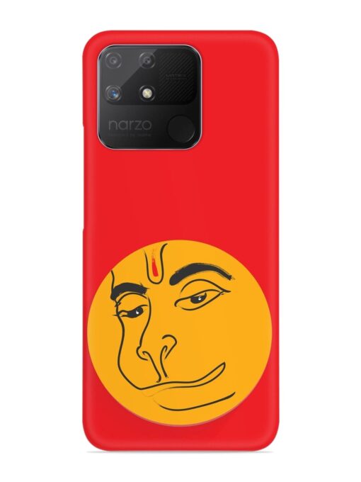 Lord Hanuman Vector Snap Case for Realme Narzo 50A