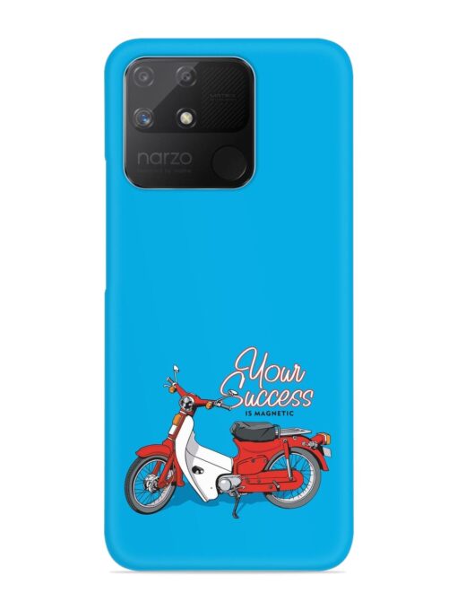 Motorcycles Image Vector Snap Case for Realme Narzo 50A