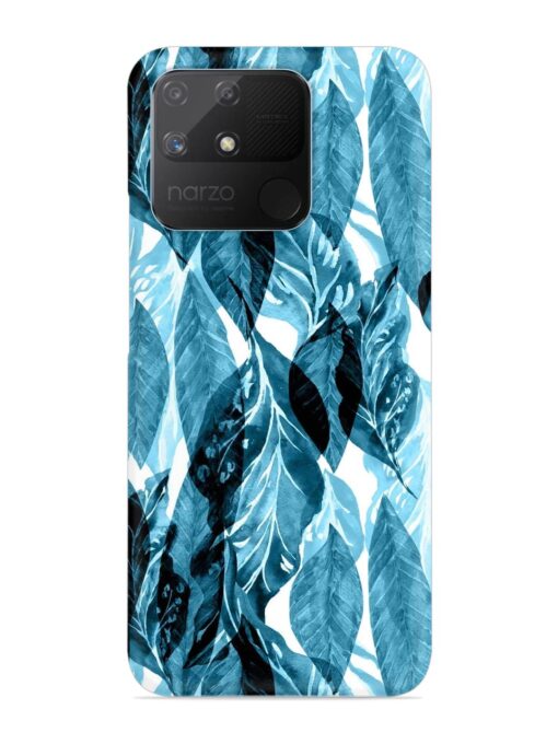 Leaves Pattern Jungle Snap Case for Realme Narzo 50A