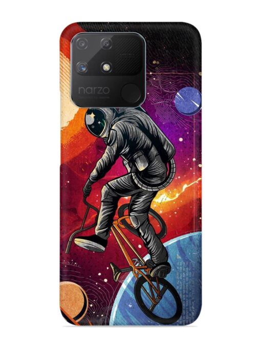 Super Eclipse Bmx Bike Snap Case for Realme Narzo 50A