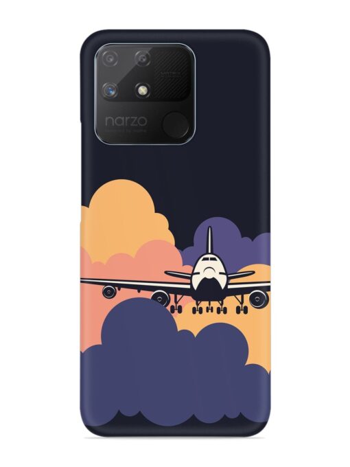 Aeroplane vector Snap Case for Realme Narzo 50A