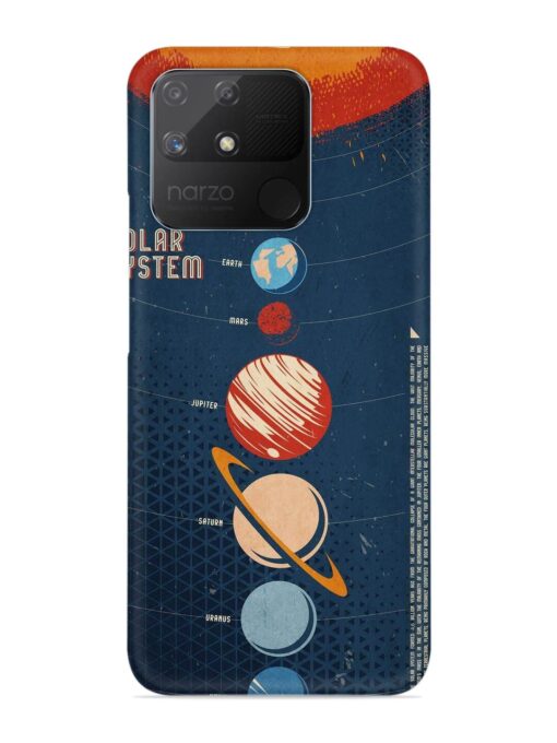 Solar System Vector Snap Case for Realme Narzo 50A