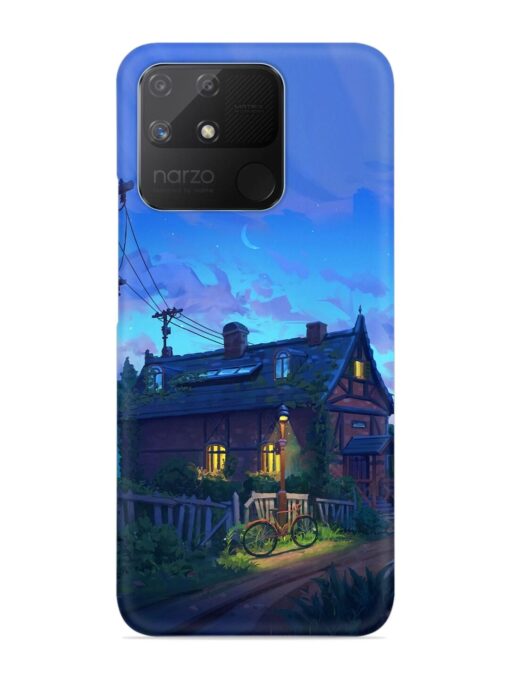 Beautiful Village House Snap Case for Realme Narzo 50A