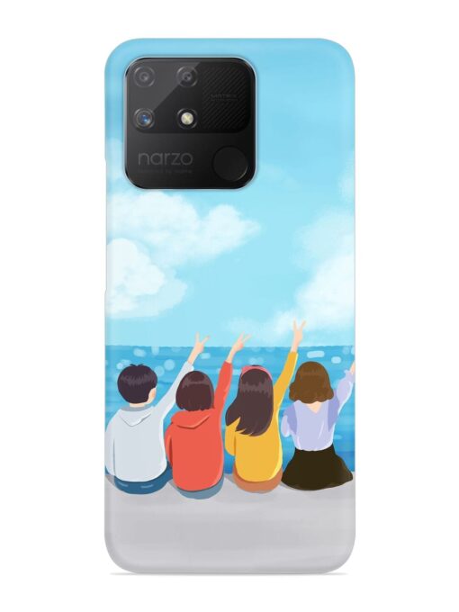 Happy Kids Snap Case for Realme Narzo 50A