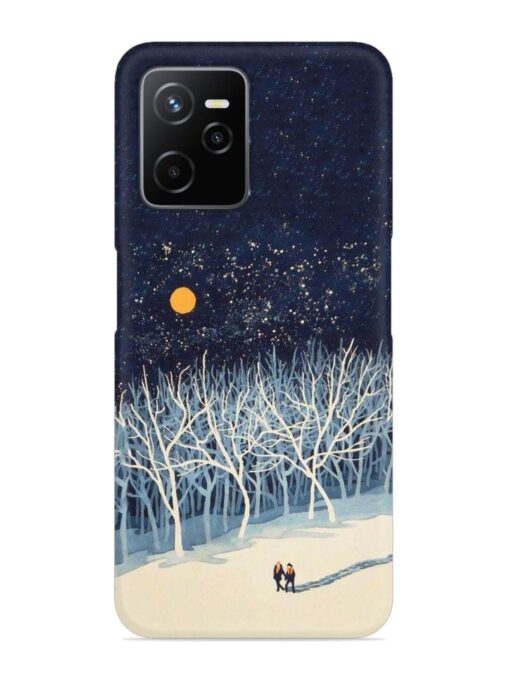 Full Moon Snowshoe Tour Snap Case for Realme Narzo 50A Prime