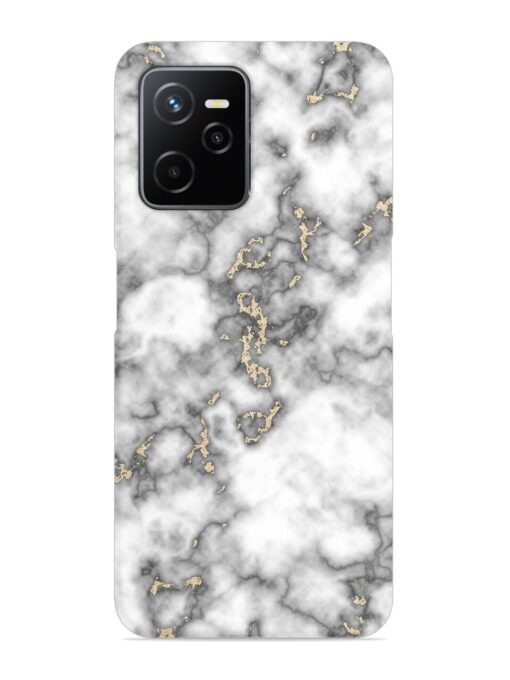 Gray And Gold Marble Snap Case for Realme Narzo 50A Prime