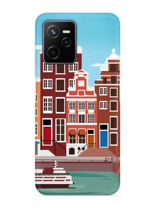 Scenery Architecture Amsterdam Landscape Snap Case for Realme Narzo 50A Prime