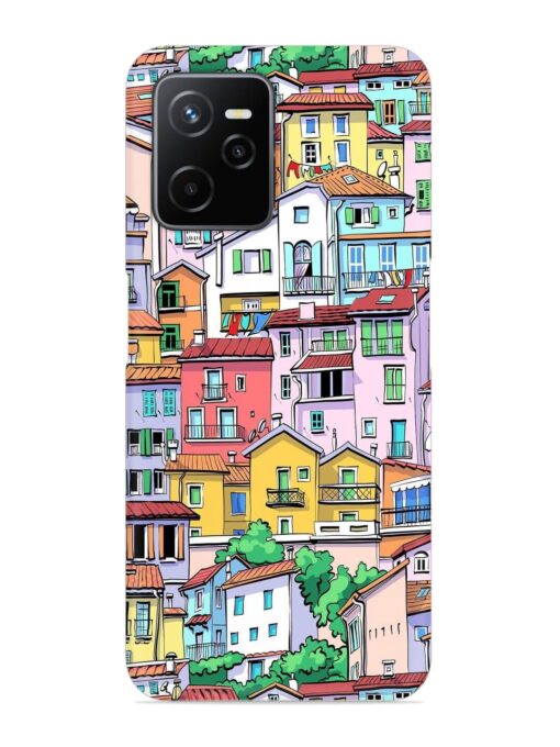 Europe Old Town Snap Case for Realme Narzo 50A Prime