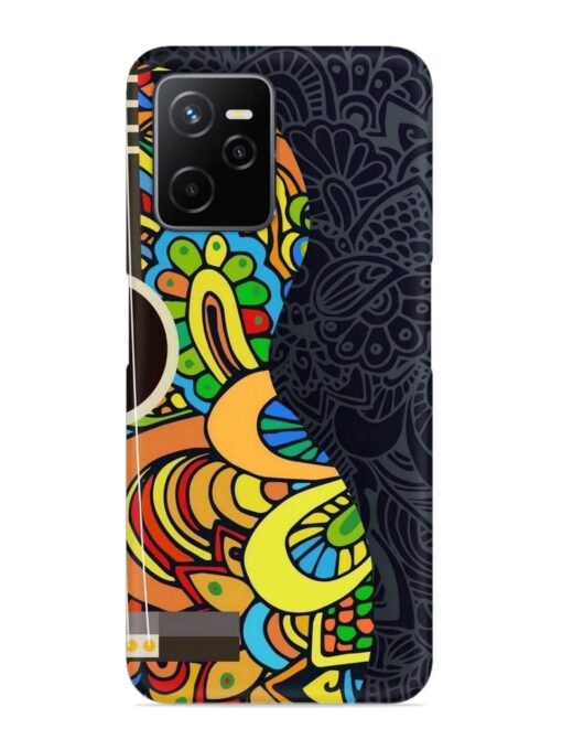 Guitar Vector Art Snap Case for Realme Narzo 50A Prime