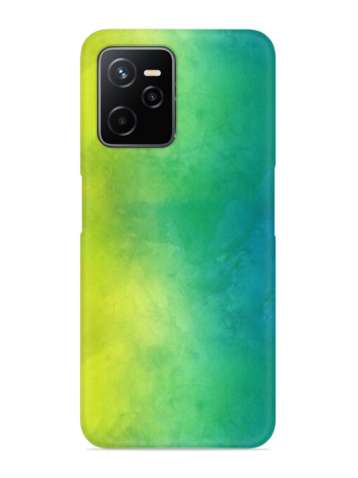 Yellow Green Gradient Snap Case for Realme Narzo 50A Prime