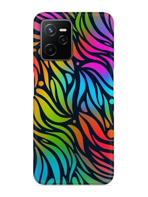 Abstract Leaf Design Snap Case for Realme Narzo 50A Prime Zapvi