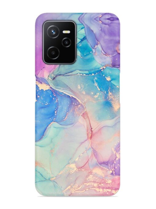 Alcohol Ink Colors Snap Case for Realme Narzo 50A Prime