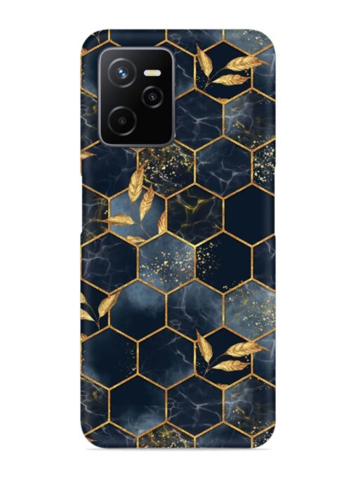 Marble Hexagon Seamless Snap Case for Realme Narzo 50A Prime Zapvi