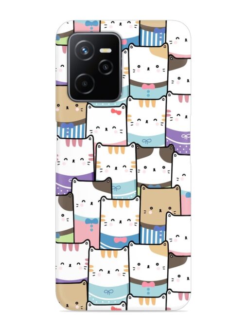 Cute Adorable Cat Snap Case for Realme Narzo 50A Prime