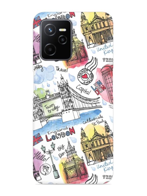 Vector London Landmark Snap Case for Realme Narzo 50A Prime