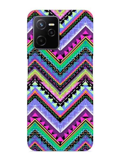 Tribal Aztec Print Snap Case for Realme Narzo 50A Prime