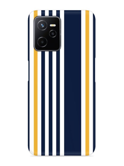 Seamless Stripe Pattern Snap Case for Realme Narzo 50A Prime