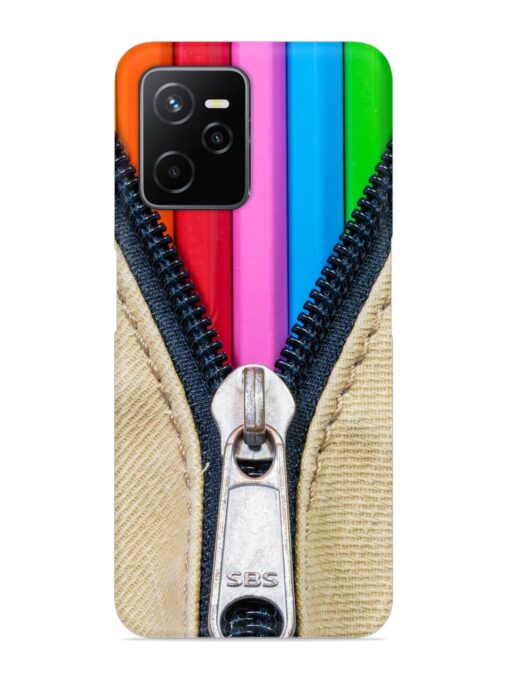 Zip In Color Snap Case for Realme Narzo 50A Prime Zapvi