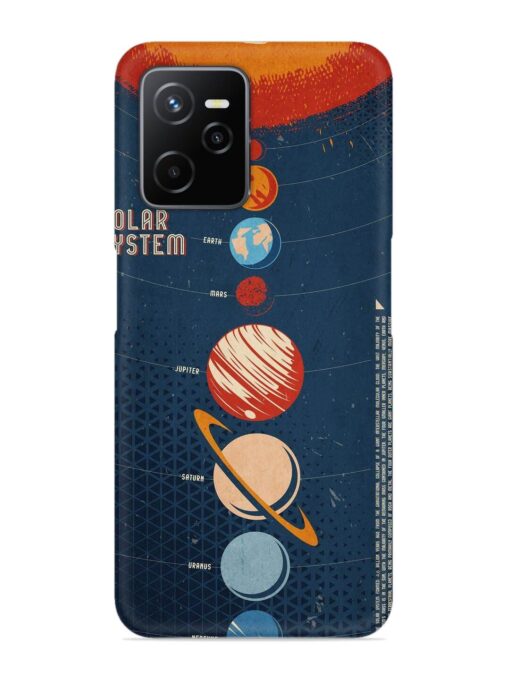 Solar System Vector Snap Case for Realme Narzo 50A Prime