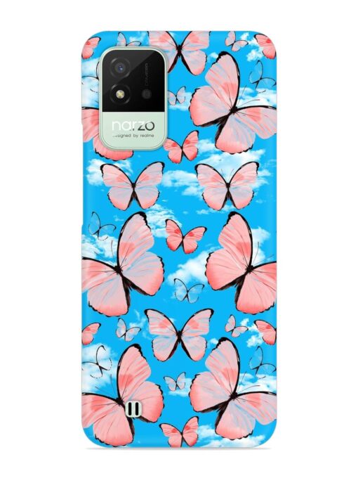 Seamless Pattern Tropical Snap Case for Realme Narzo 50I Zapvi