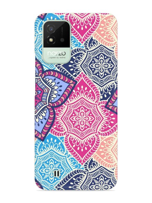 Ethnic Floral Seamless Snap Case for Realme Narzo 50I