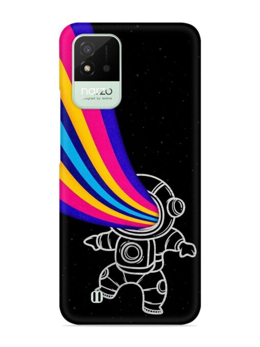 Astronaut Snap Case for Realme Narzo 50I Zapvi