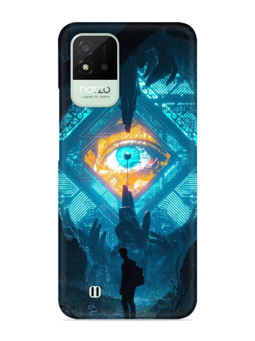 Arcane Eye Snap Case for Realme Narzo 50I Zapvi