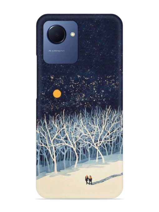 Full Moon Snowshoe Tour Snap Case for Realme Narzo 50I Prime Zapvi