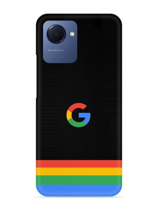 Google Logo Art Snap Case for Realme Narzo 50I Prime Zapvi