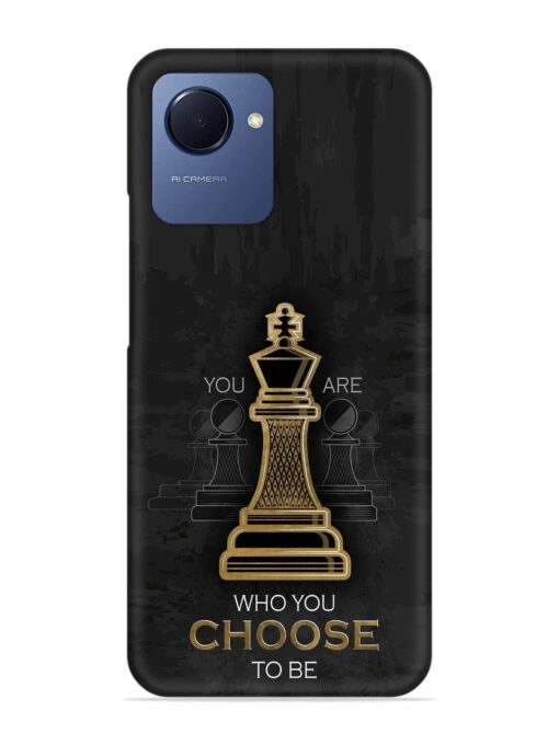 You Are Who Choose To Be Snap Case for Realme Narzo 50I Prime Zapvi