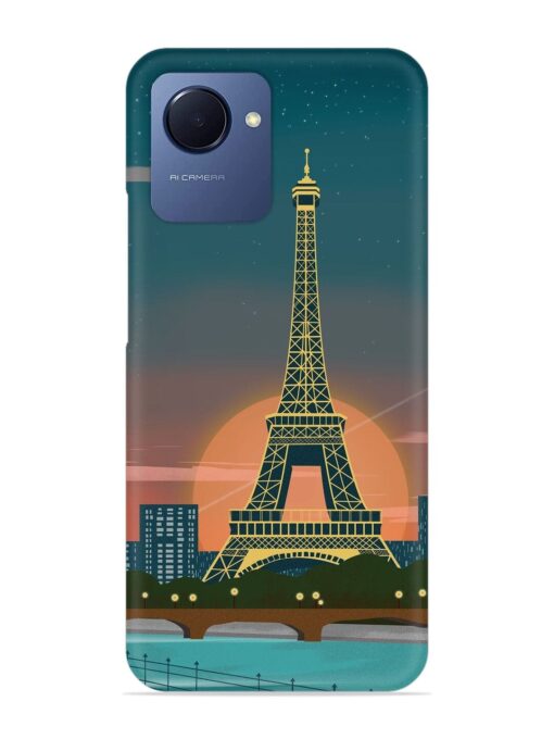 Scenery Architecture France Paris Snap Case for Realme Narzo 50I Prime Zapvi