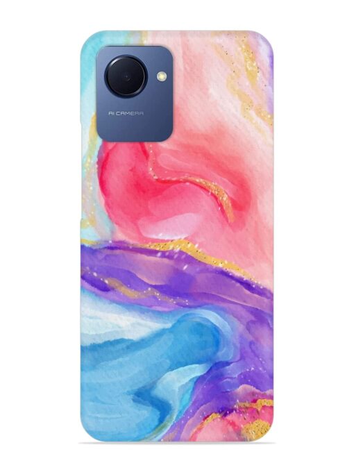 Watercolor Gradient Snap Case for Realme Narzo 50I Prime Zapvi