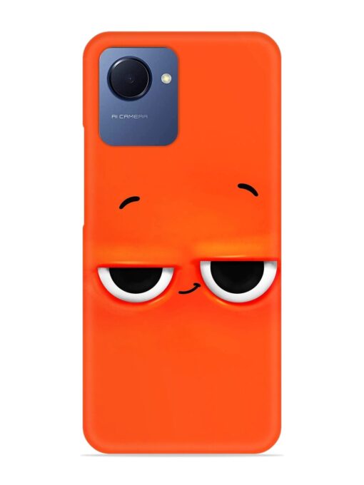 Smiley Face Snap Case for Realme Narzo 50I Prime Zapvi