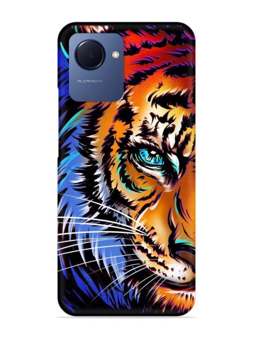 Colorful Lion Art Snap Case for Realme Narzo 50I Prime Zapvi