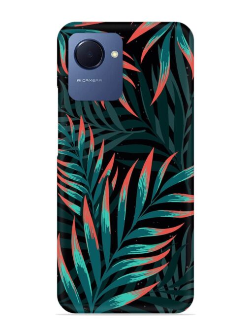 Green Leaf Art Snap Case for Realme Narzo 50I Prime Zapvi