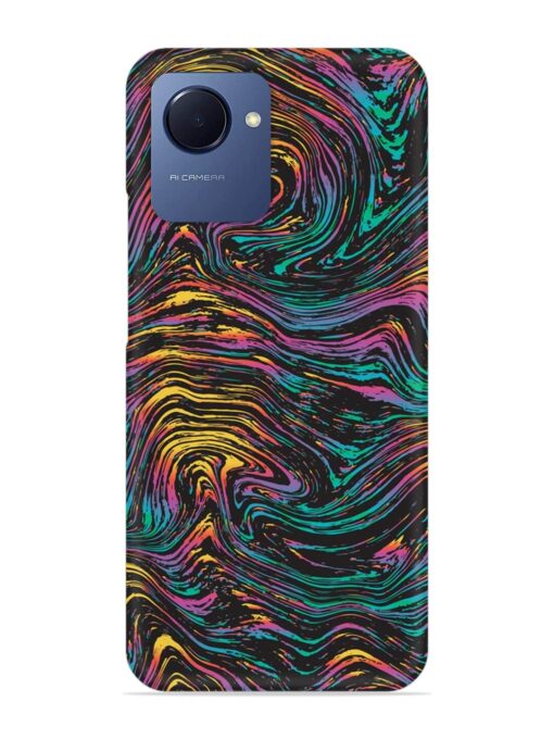 Abstract Liquid Colors Snap Case for Realme Narzo 50I Prime Zapvi